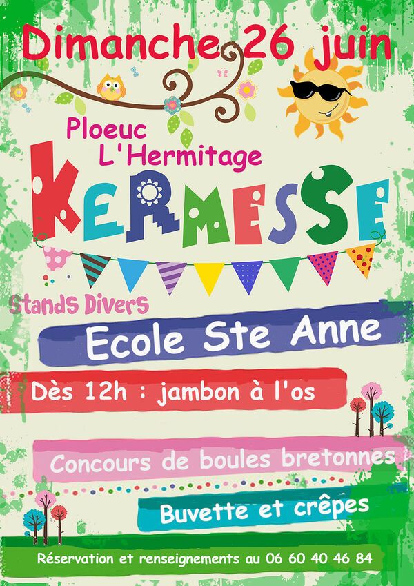 Kermesse école Sainte-Anne